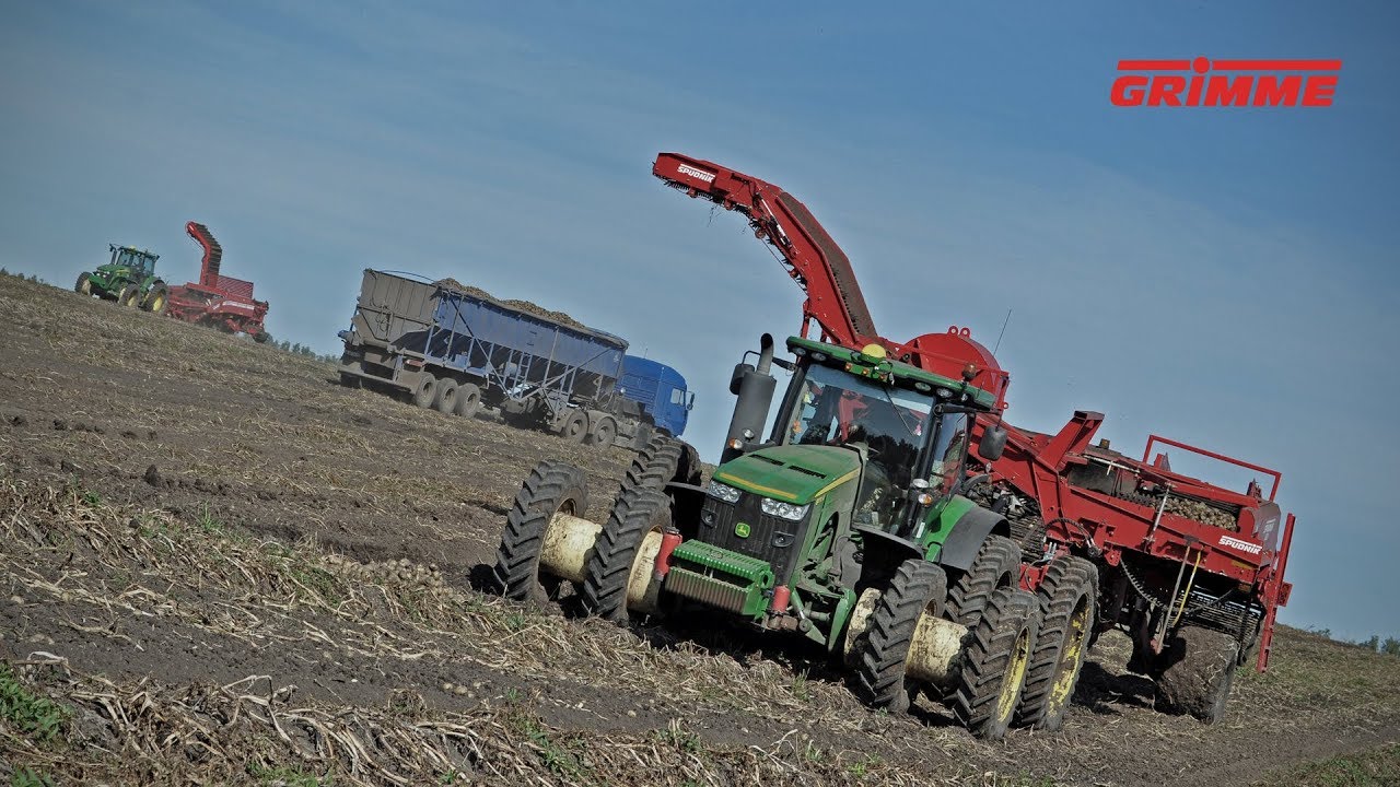Russian potato harvest *Spudnik equipment*