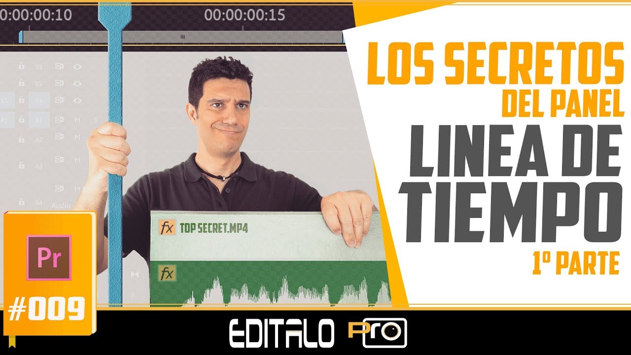 📙 LÍNEA de TIEMPO de Premiere Pro (PARTE 1)