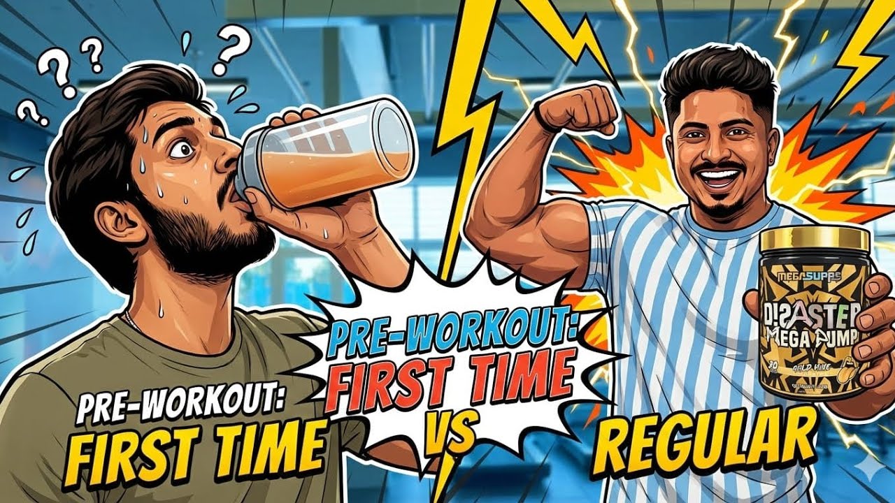 First Time Using Pre-Workout 😵‍💫 | My Body Went Crazy!😝🙆🏻‍♂️@Manjuclastty @YouTube 
