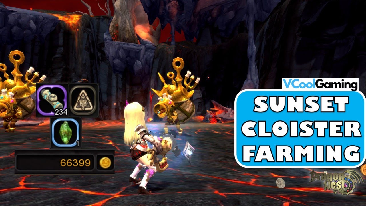 Sunset Cloister Vlog 11: Weekly Farming (Abundance Talisman) - Dragon Nest SEA