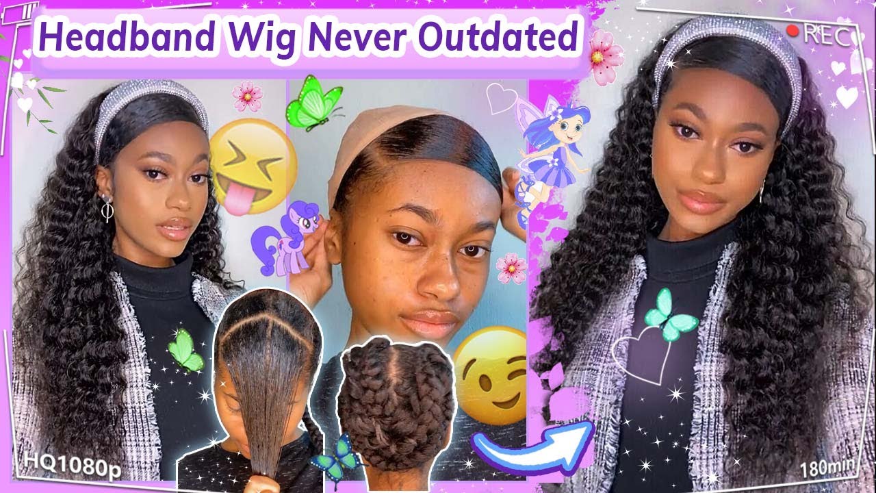No More Skills Needed!🤪Zero Glue Headband Wig Install | Protective Style Ft.#ULAHAIR