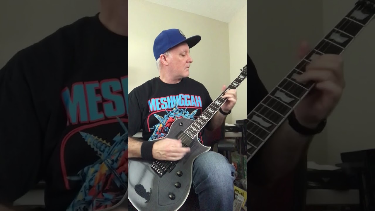 ESP LTD EC1000 Thrash Metal Testament Style