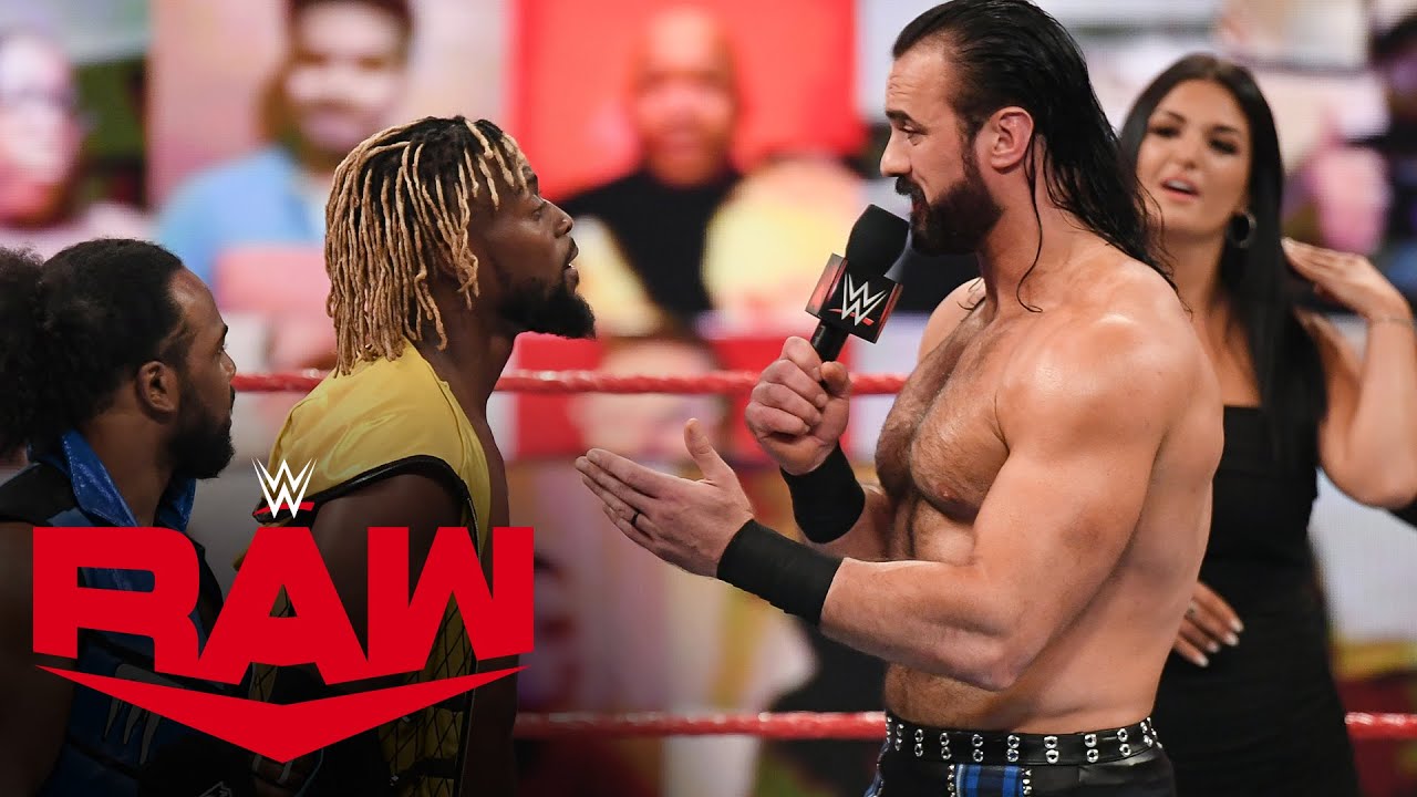 Drew McIntyre and Kofi Kingston both want a WWE Title opportunity: Raw, May 24, 2021