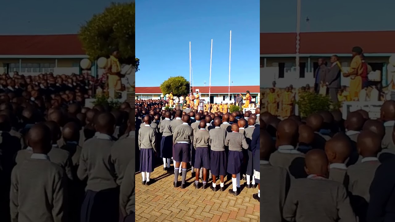 INAUGURATION OF THE SCHOOL FLAG. MOLO ACADEMY. 2024.