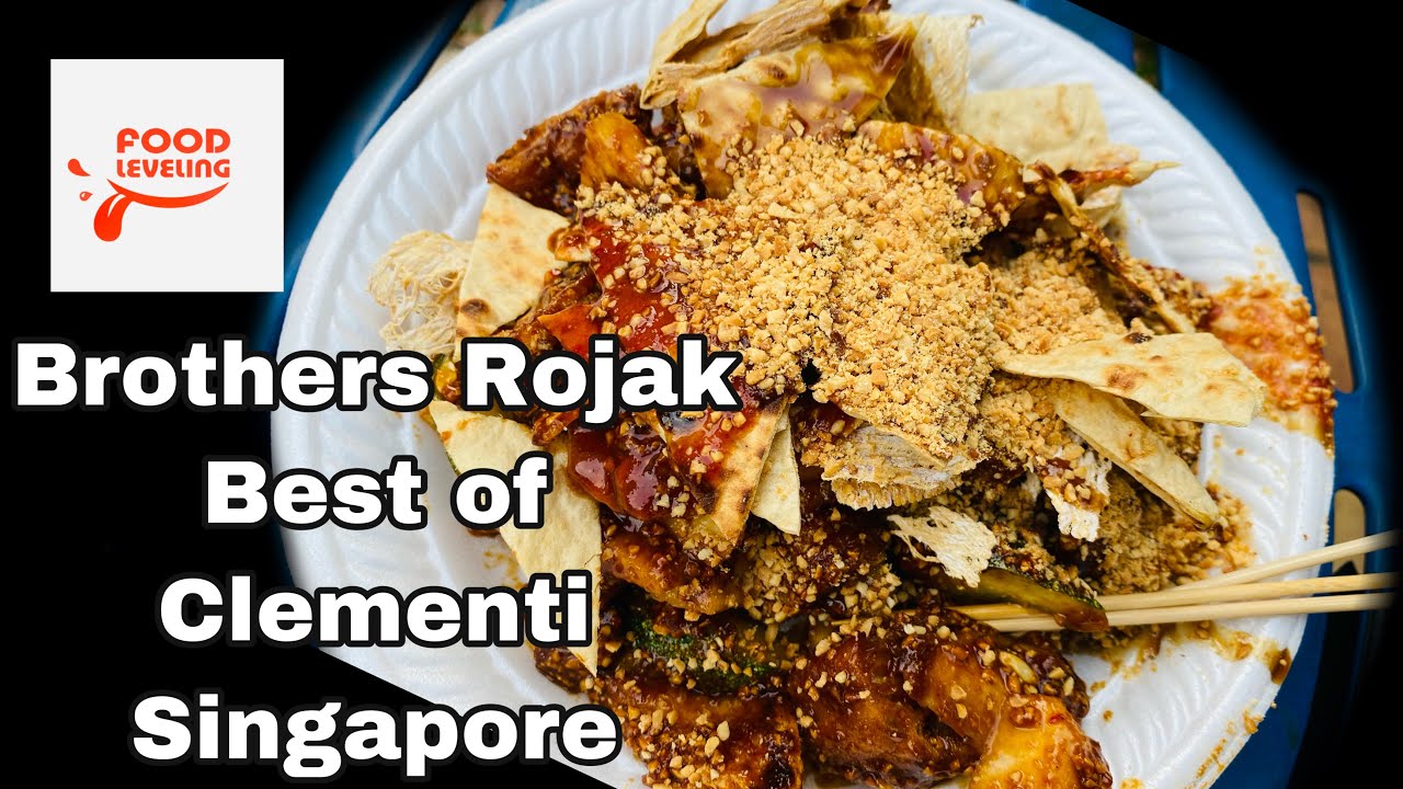 Brothers Rojak Best of Clementi Singapore I Street food I Honey Fruit I fruit salad I Food Leveling
