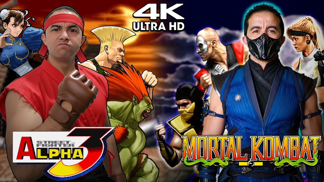 MK1 vs ALPHA 3!?🔥 PORRADARIA! | PC4K ARCADE VERSION !