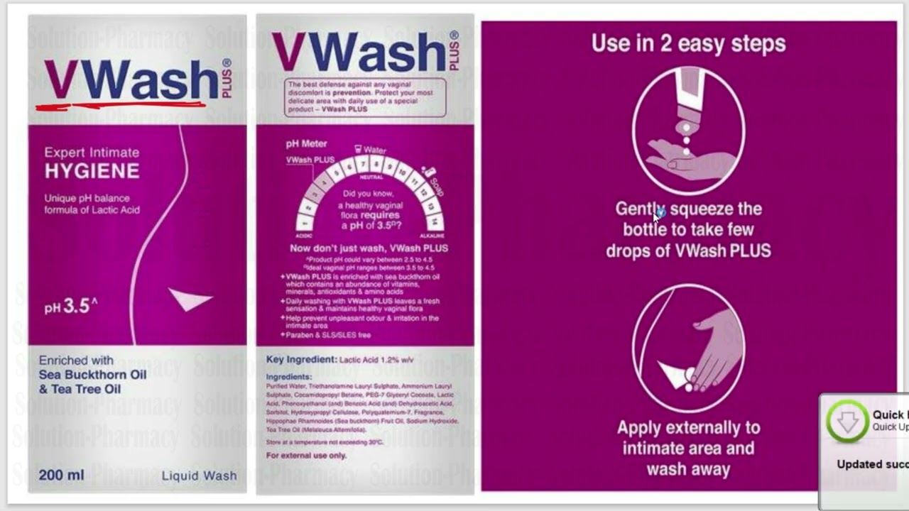 V Wash Plus Expert Intimate Hygiene for Female Intimate Area | Disinfect Your Initiate Part | V Wash