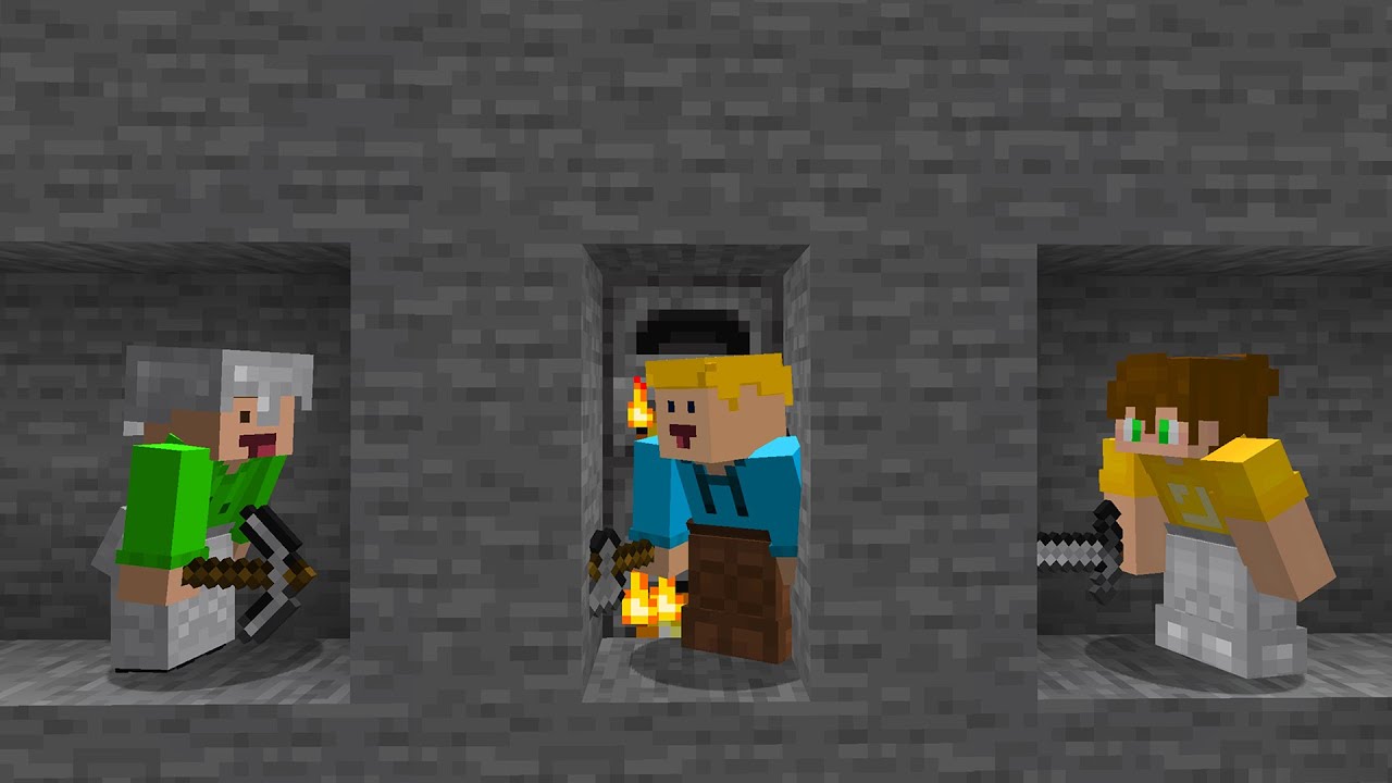 Minecraft MANHUNT Mot Stamsite OCH Duno