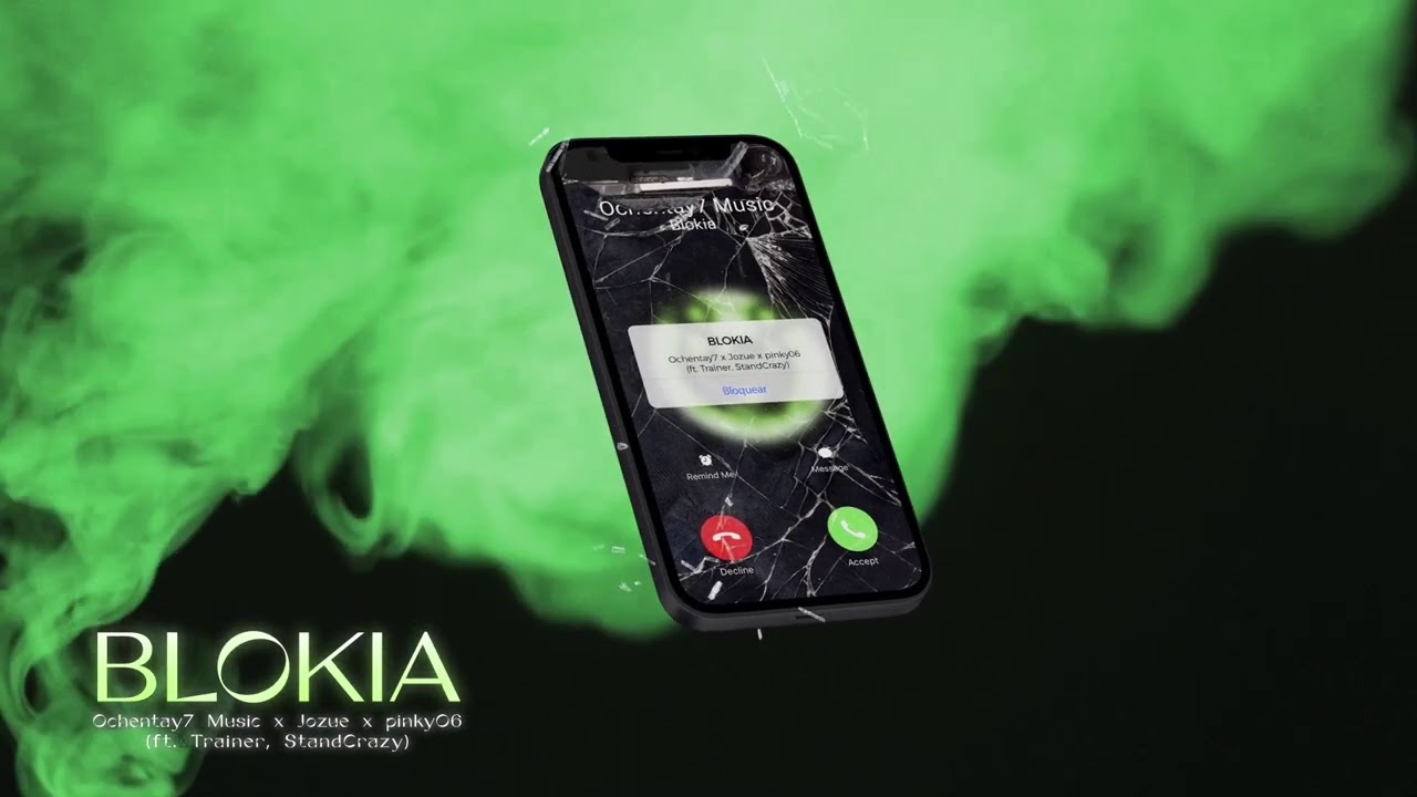 BLOKIA - Ochentay7 Music, Pinky06, Jozue ft. Trainer x Standcrazy (Visualizer)