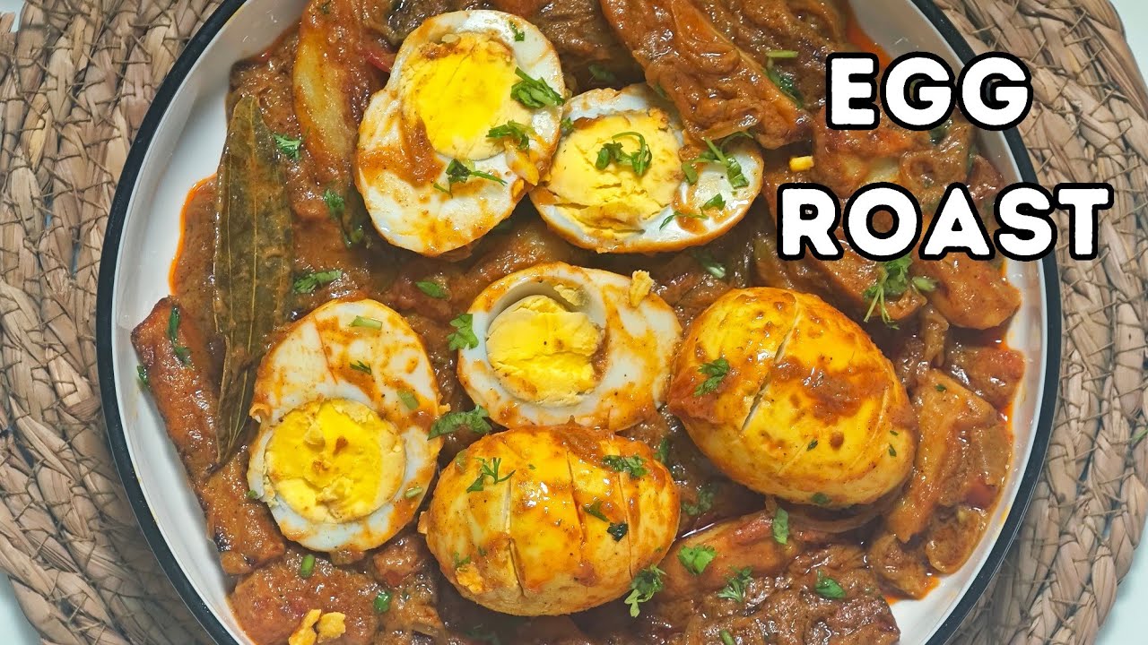 The BEST Egg Roast Recipe | Egg Roast With Potatoes | Kid Friendly Egg Recipe