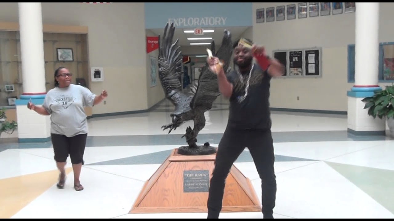Happy Teachers at New Heights Middle School LAST DAY OF SCHOOL DANCE!!!!!