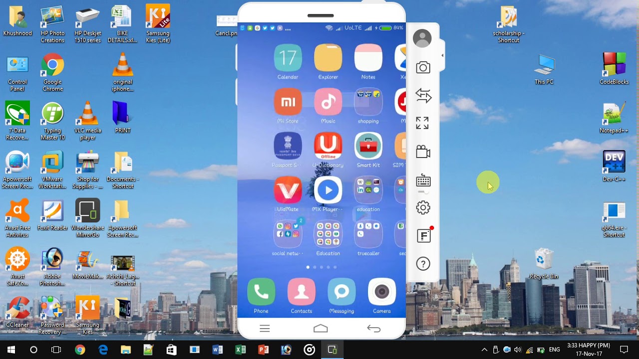 How to connect wondershare mirror go