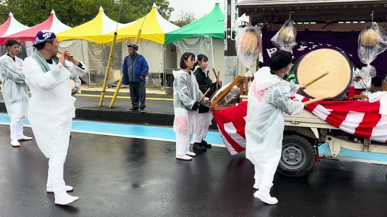 20251026 まつり結城 田間寄せ太鼓