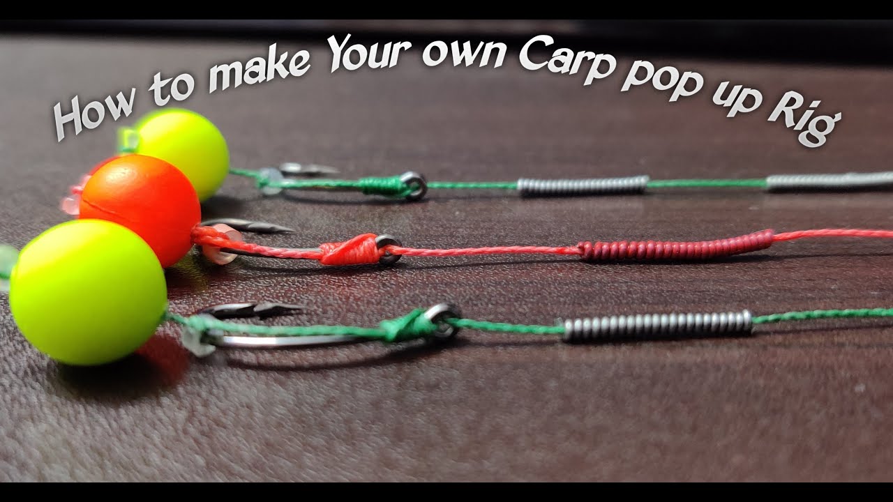 #How make your own pop up rig for carp fishing  in Telugu #2021 #fishing #madanapalle #pop up rig