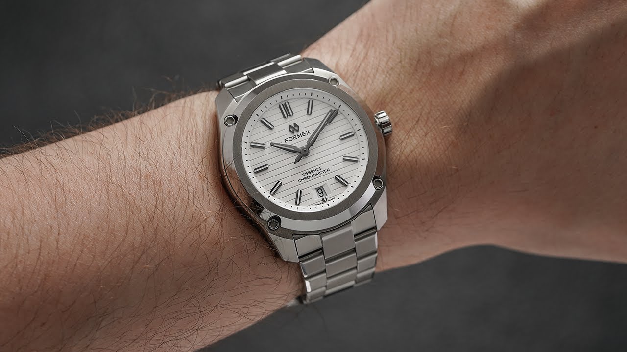 The COSC-Certified Essence 39mm Now in White - Formex Essence Automatic