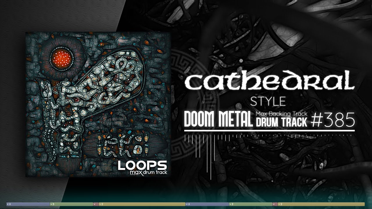 Doom Metal Drum Track / Cathedral Style / 50 bpm