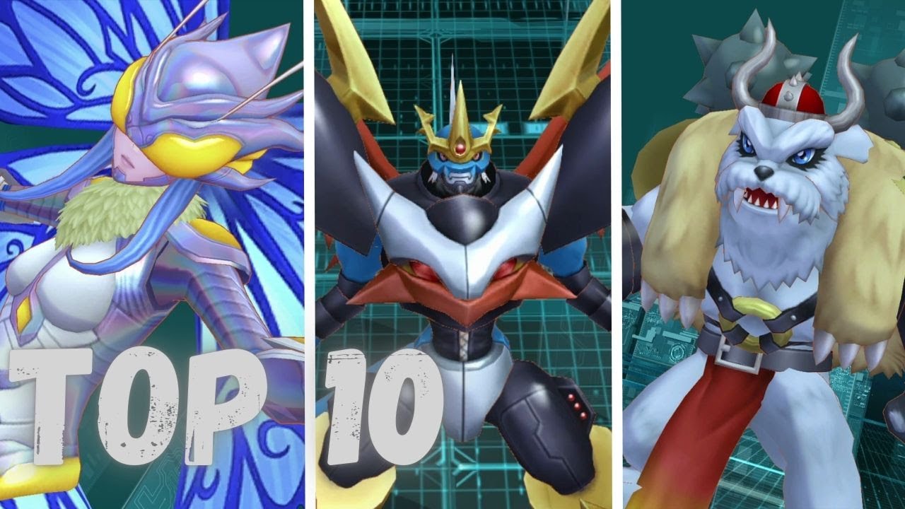 ТОП-10 БЕСПЛАТНЫХ ТИПА DIGIMON (История Digimon: Cyber ​​Sleuth — Полное издание)