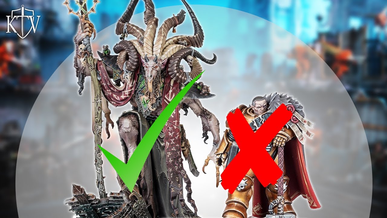 Why are Age of Sigmar models so much more fun than Warhammer 40,000?