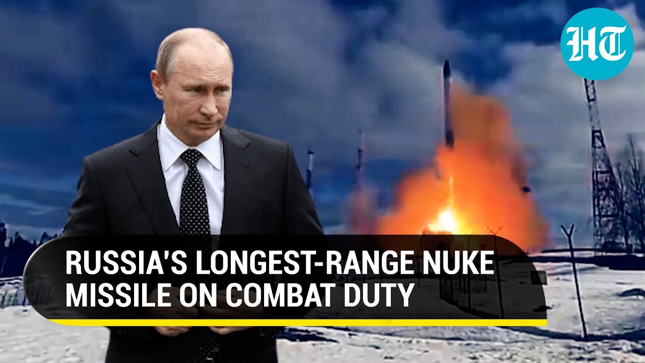 Russia Puts Nuclear-Capable Sarmat Missile on Combat Duty; Putin's Deadly Deterrent For NATO