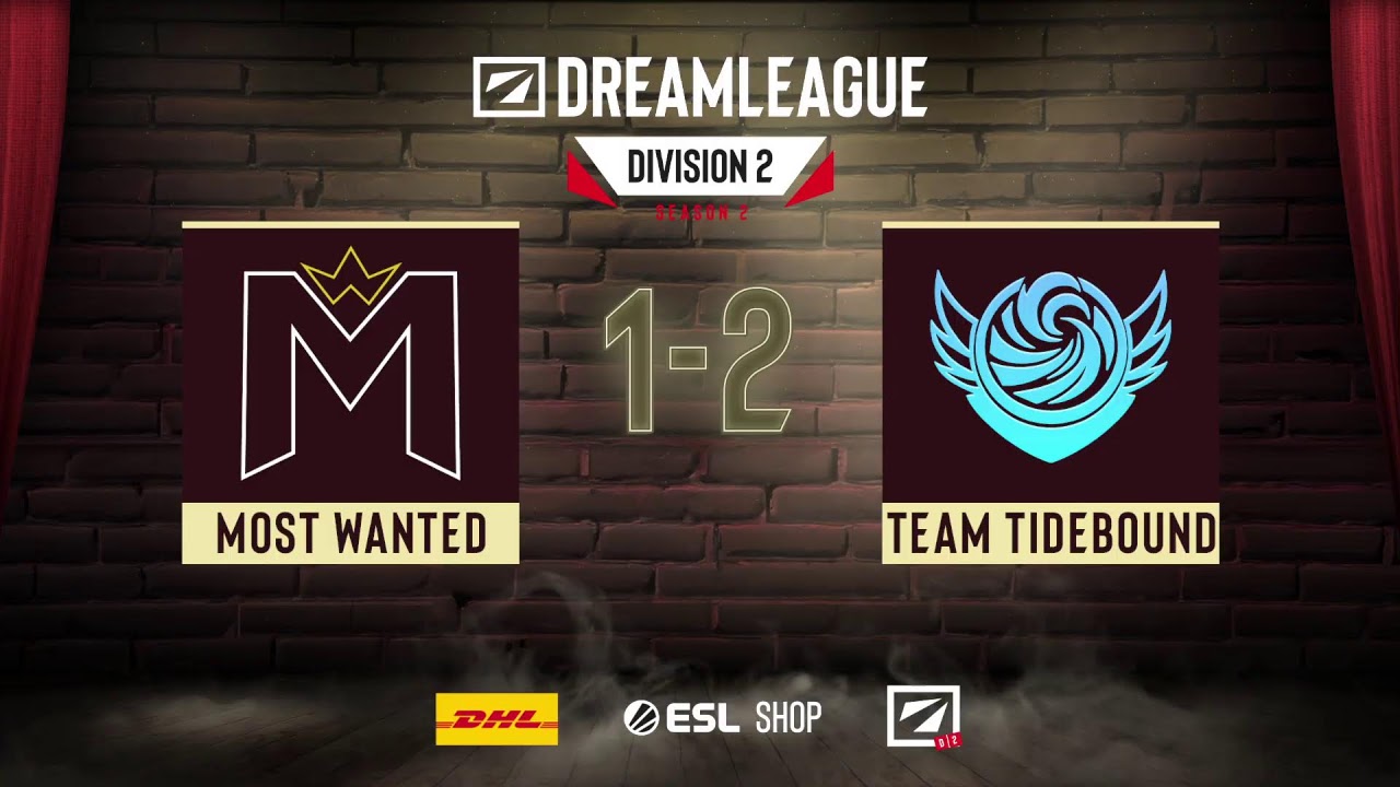 Most Wanted vs Team Tidebound - DreamLeague Division 2 Season 2