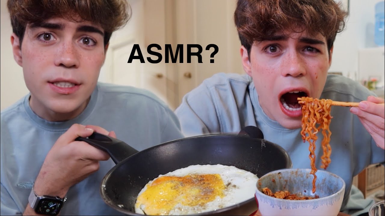 attempting ASMR Cooking & Eating 😳
