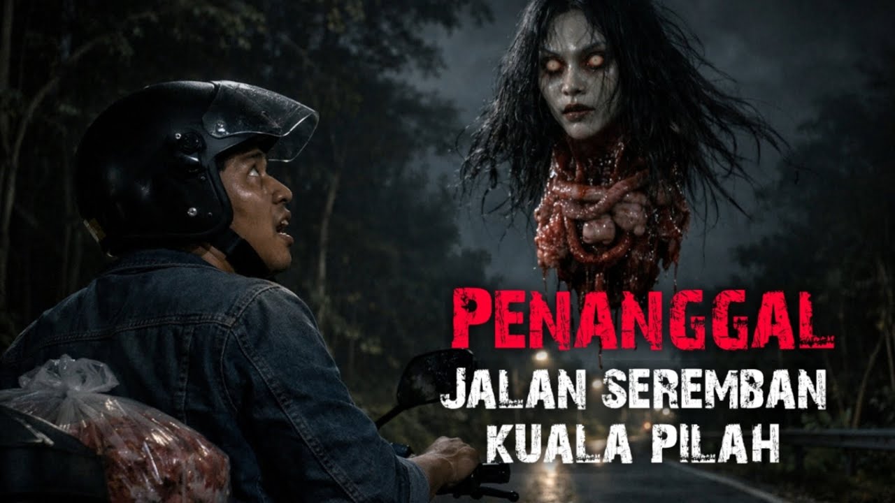 PENANGGAL JALAN SEREMBAN  KUALA PILAH - RUPANYA DIA DAH BALIK KAMPUNG 