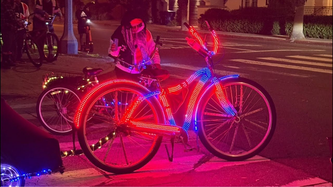 venice electric light parade