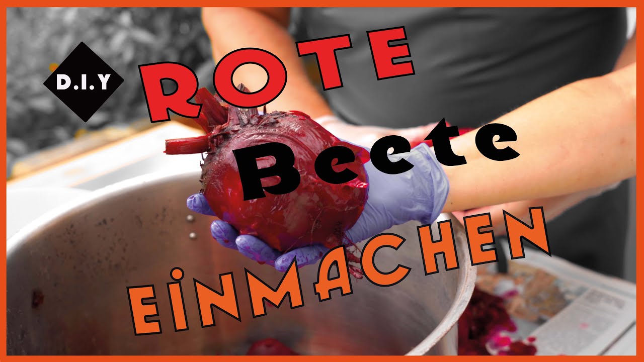Gesundheit! Rote Beete einmachen//PROJECTFLUENCER November projects #3