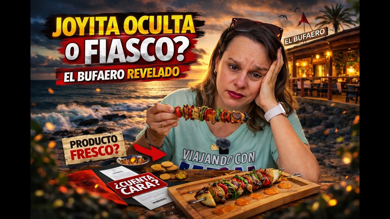 Por qué el ASADOR EL BUFAERO en PLAYA DEL HOMBRE puede ser UNA TRAMPA 🐟❓