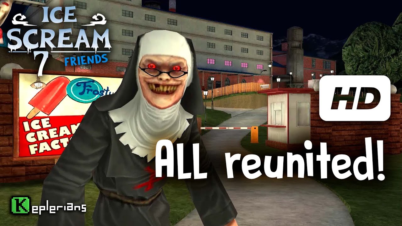 ICE SCREAM 7 Full CUTSCENES | All reunited! | High Definition