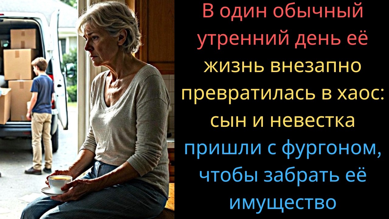 «Когда сын пришёл за моим домом: как спокойствие стало оружием»