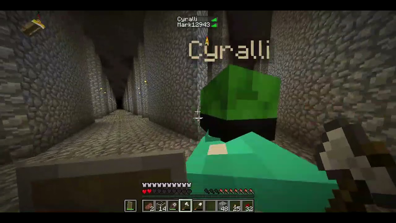 we are teleported at the hallways of cobblestone