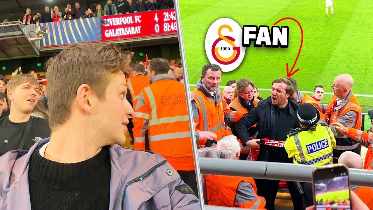 Galatasaray Fans KICKED OUT as Liverpool Win 4-0..