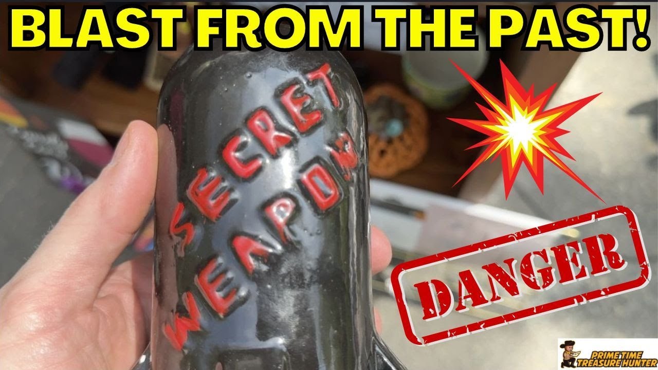 I FOUND A SECRET WEAPON AT THIS GARAGE SALE!