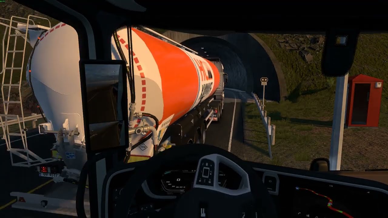 Euro Truck Simulator 2  выкатил рейс по карте промодс 2.80