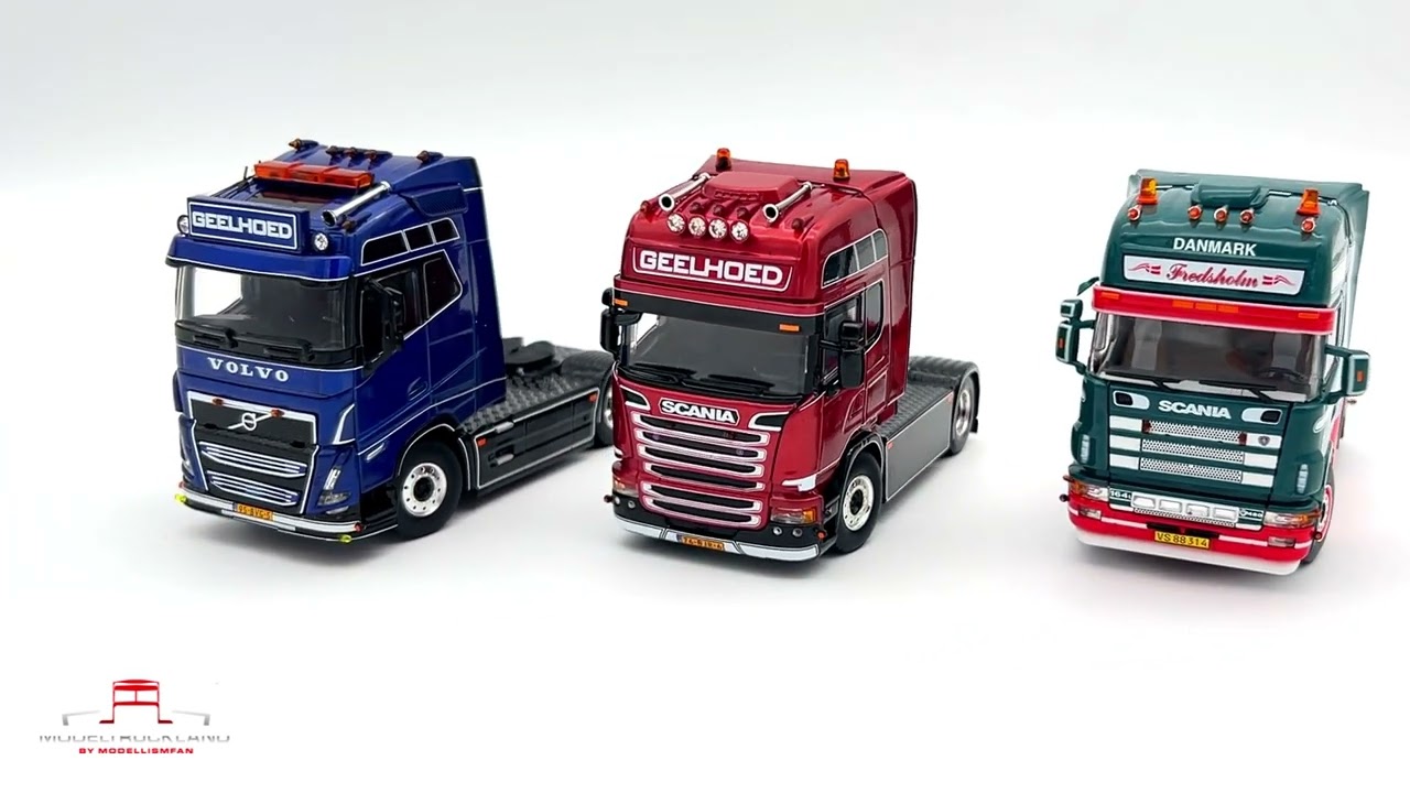 New arrivals of WSI truck models! episode 32 #modeltruckland #truckmodels #wsi #scania #volvo