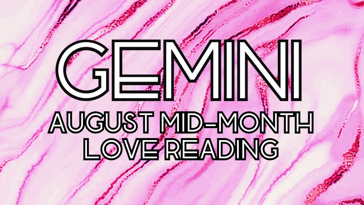 *GEMINI LOVE* BREAKING THE SILENCE!👀 SATISFYING RECONCILIATION! AUGUST LOVE TAROT #GEMINI