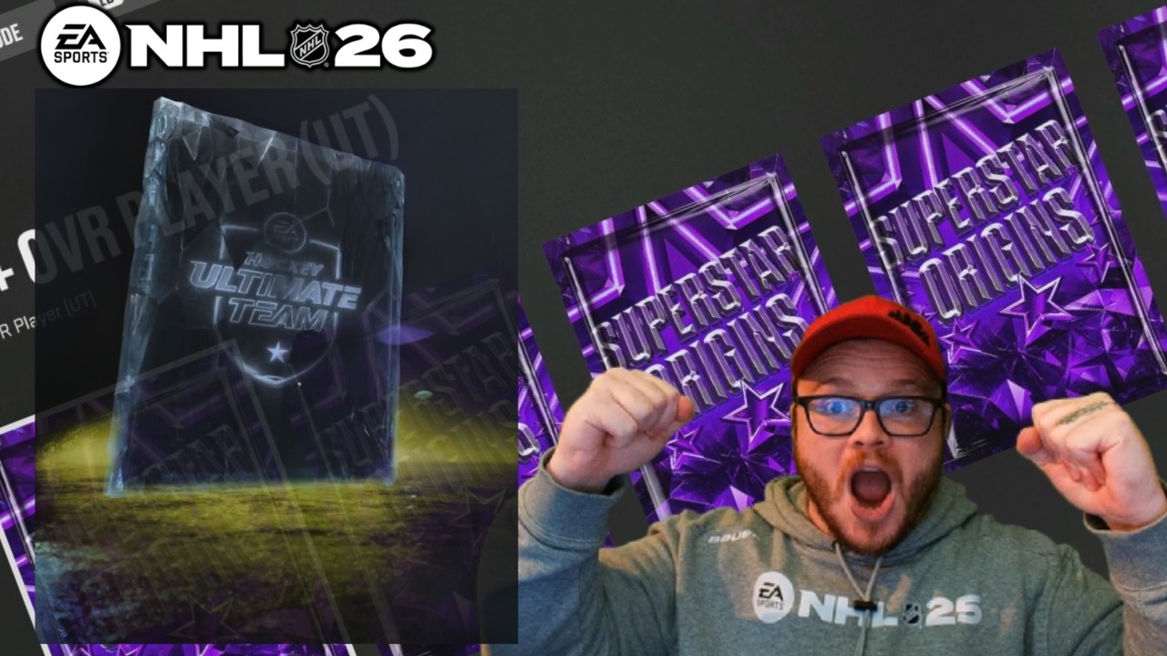27 85+ PACKS HUGE SUPERSTAR ORIGINS PACK OPENING NHL 26 HUT
