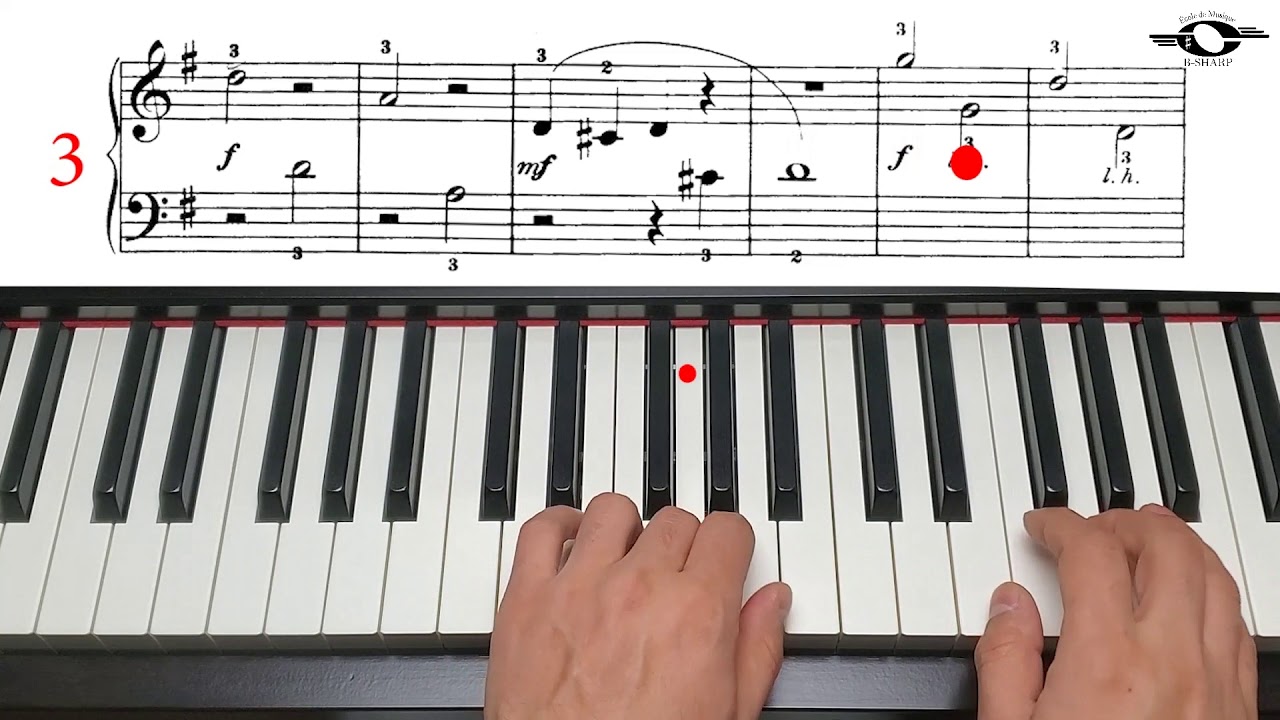 The Juggler, Moderate version, John Thompson`s easiest piano course, Part 3