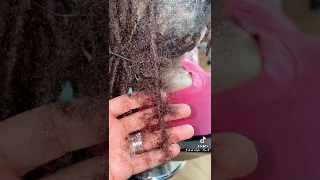 She wanted locs THICKER #locs #locd #locmaintenance #locextensions #loclife #thicklocs #locstyles