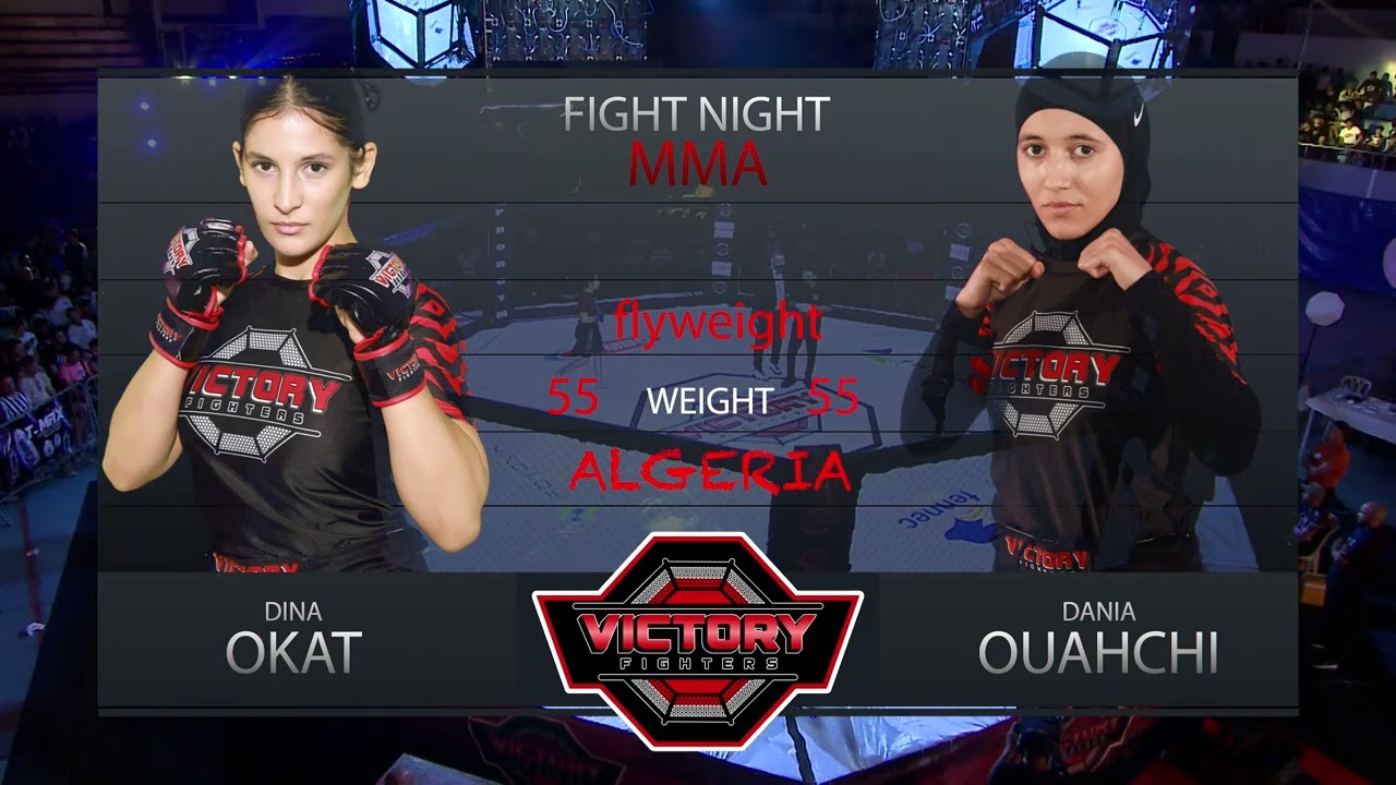 Dina Okat VS Dania Ouahchi | WEIGHT 55KG | VF002 COMBAT 05