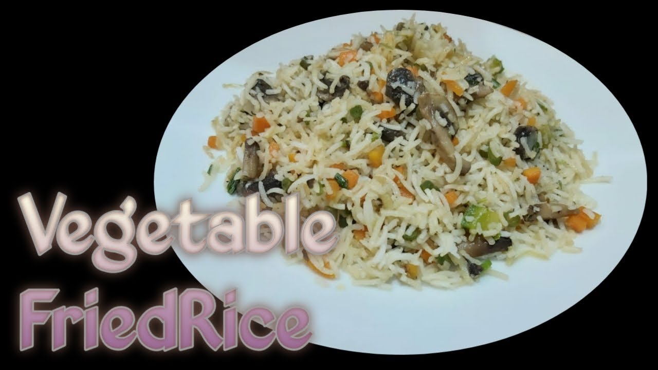 Vegetable FriedRice Goan Style  I Easy Recipe I Vegetable Rice Recipe I Quick FriedRice Recipe