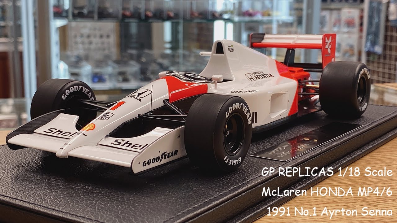 トップマルケス マクラーレン・ホンダ MP4/6のミニカーを紹介します