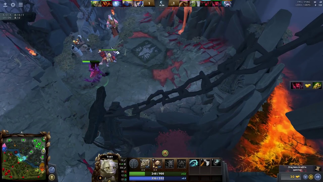 Jungle Tiny - FORCING INITIATIONS | CHI LONG QUA Plays Tiny | Dota 2