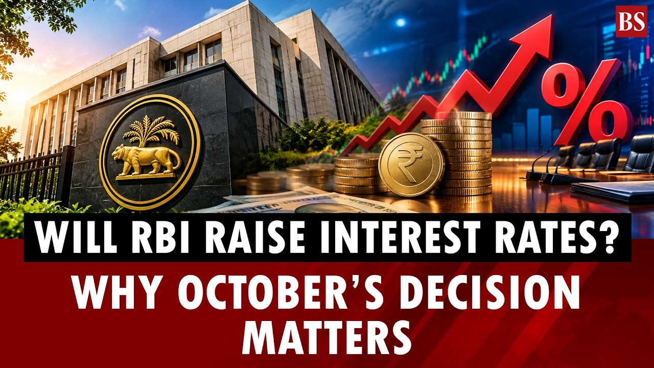 Will RBI raise interest rates? Why October&rsquo;s decision matters | RBI MPC | Inflation | Repo rate