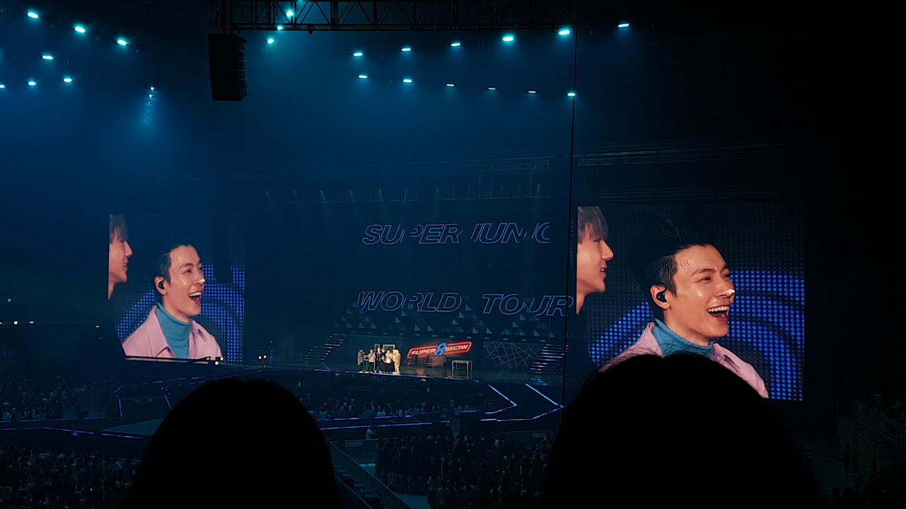 191013 Super Junior Super Show 8 in Seoul - Donghae's birthday (feat. Eunhyuk)