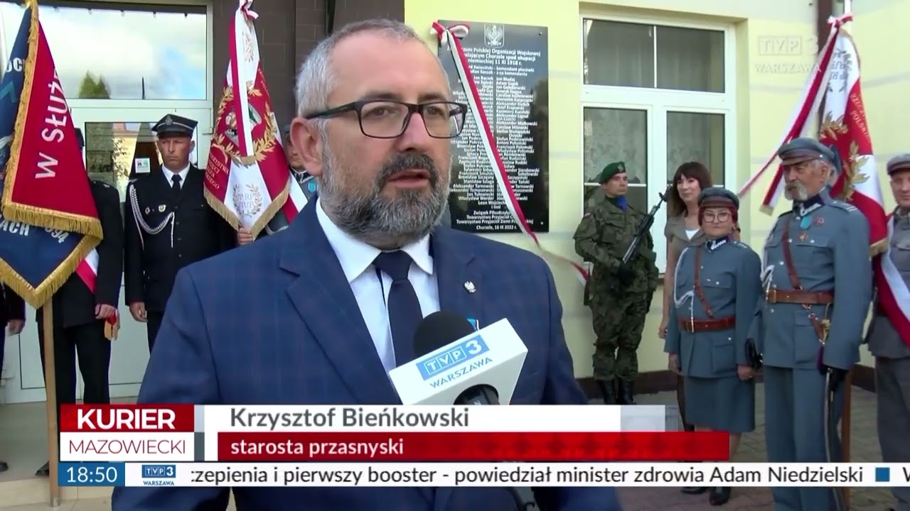 TVP3: Chorzele - odsłonięto tablicę powieconą Piłsudczykom