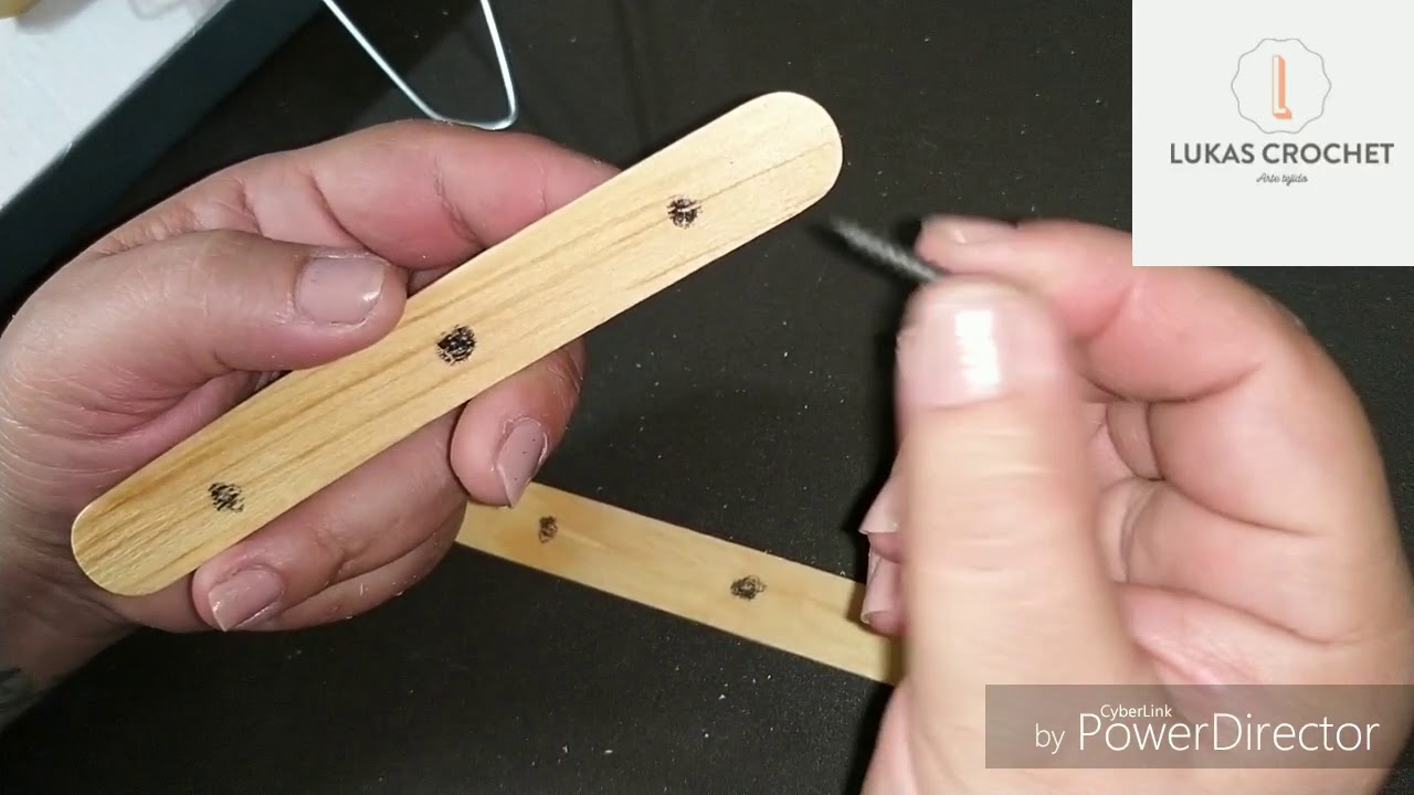 Fabricando herramienta para retorcer hilos para gasa wayúu parte 1