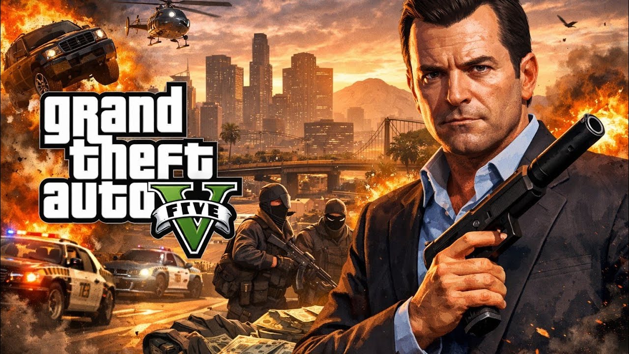 fizemos uma missao no gta v parte 3
