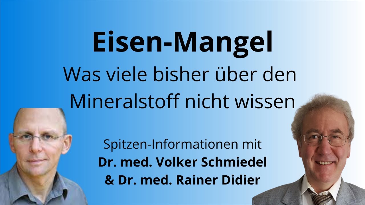 Eisen-Mangel: Was viele bisher über den Mineralstoff nicht wissen - Dr. Didier & Dr. Schmiedel